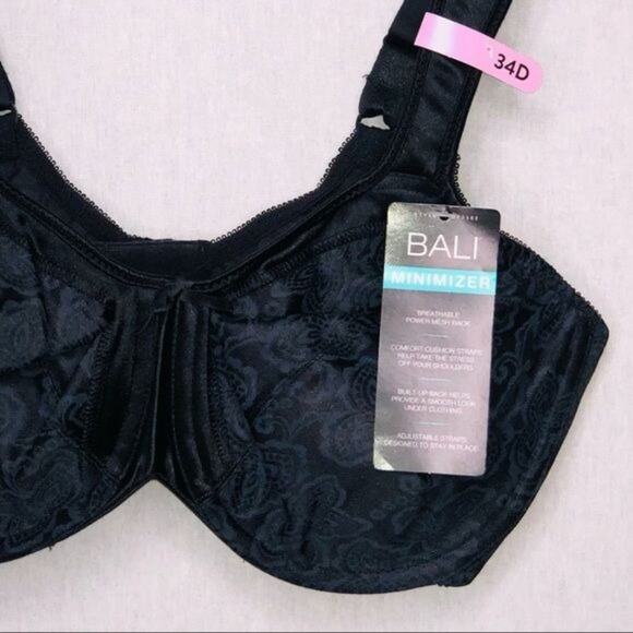 Bali Minimizer Satin Tracings Comfort Underwire br - Picture 5 of 7